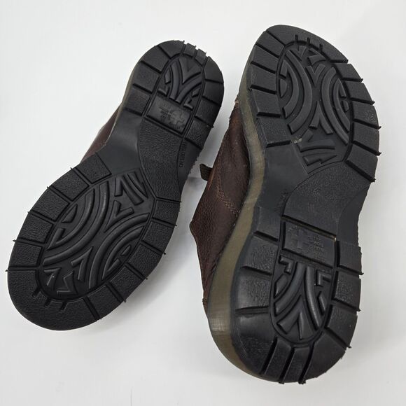 Doc Martens Leather Brown Slide On Shoes Womens 5 - Picture 6 of 6